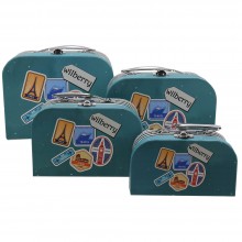 Wilberry Display Suitcase Set of 4
